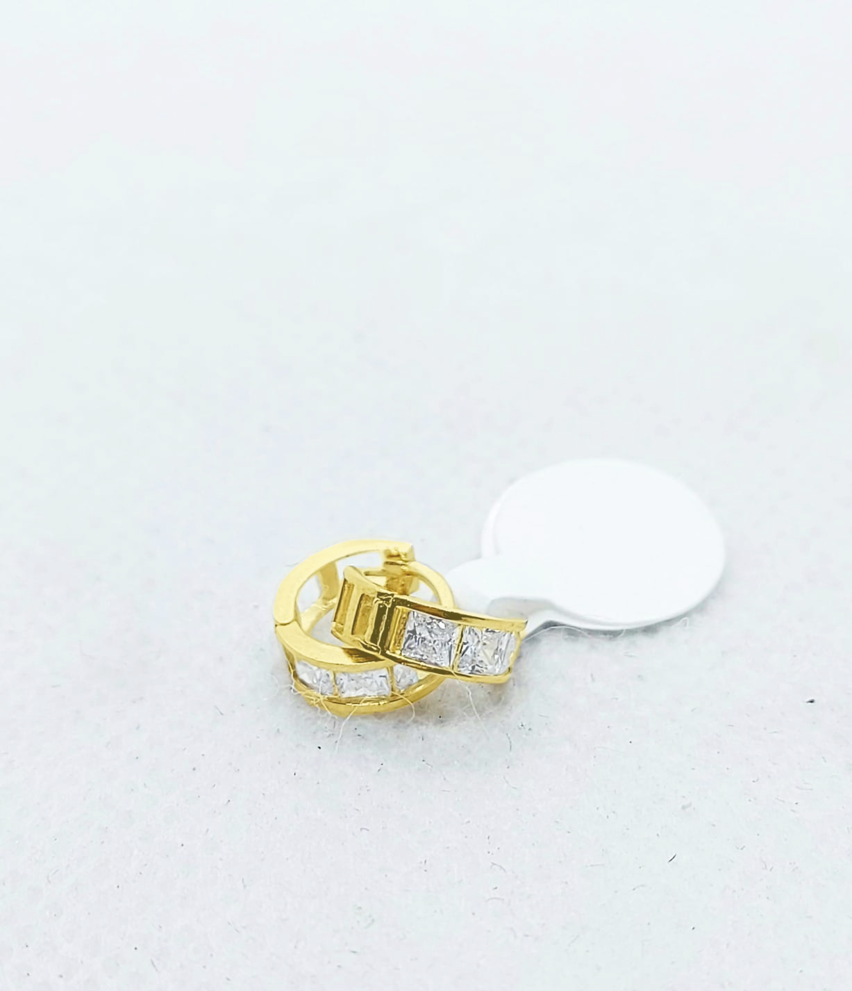Gold Baby Hoop